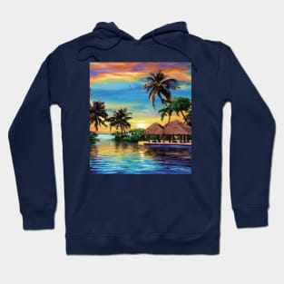 Tropical Paradise Hawaii Hoodie